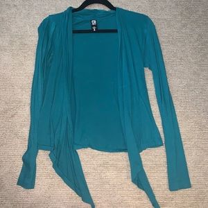 Blue/green cardigan